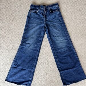 Veronica Beard Dark Blue Flare Jeans